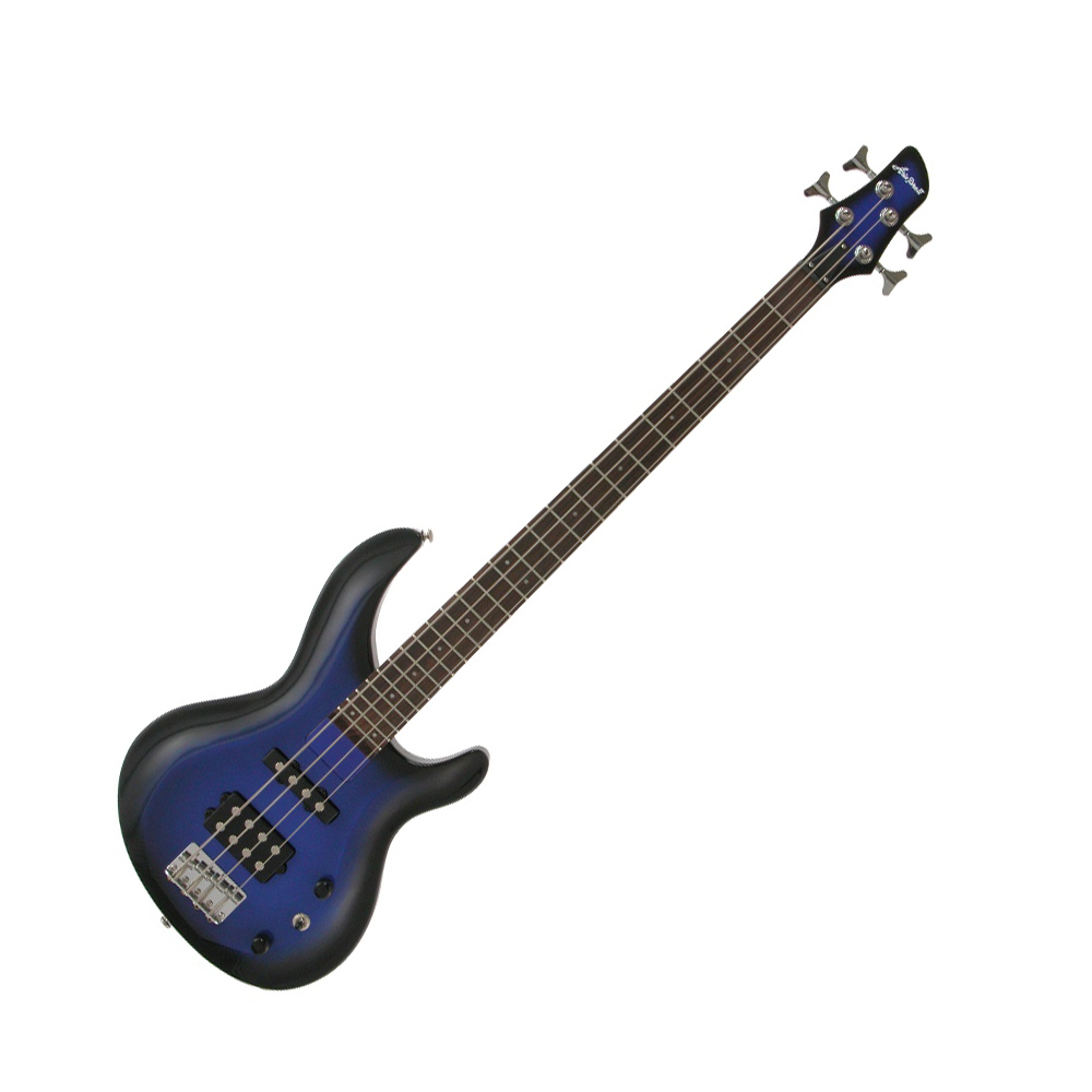 Aria IGBSTD Bass Guitar Metallic Blue Shade MBS Aria Bass Guitars